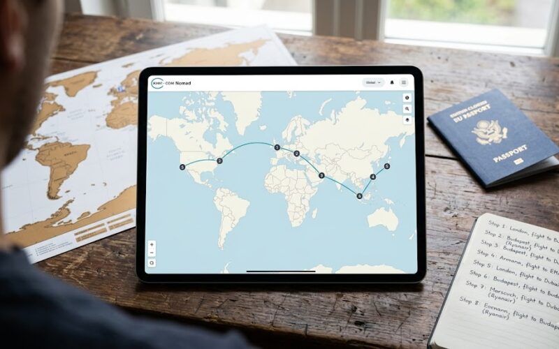 Kiwi Nomad Tutorial: Amazing $600 Round the World Trip