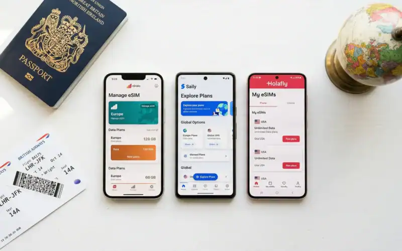 Airalo vs Saily vs Holafly 2026: Best Travel eSIM Compared