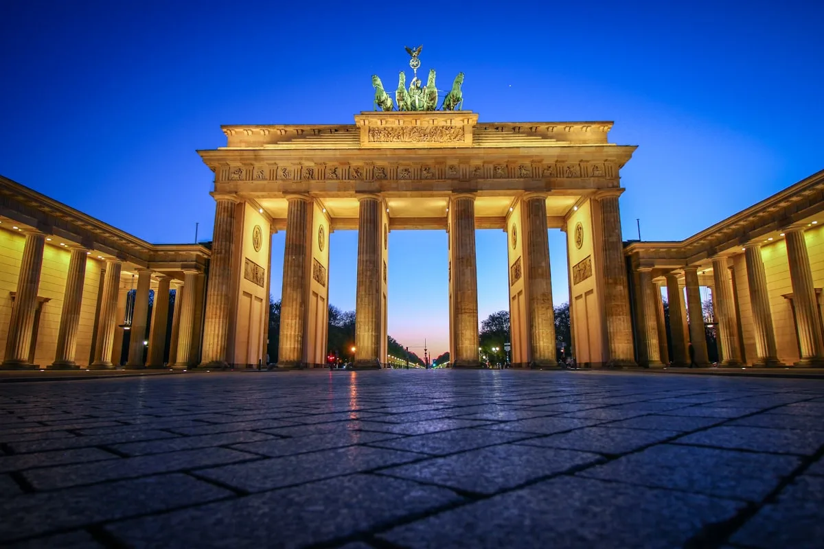 European city view
