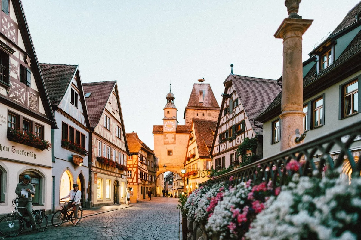 European city view