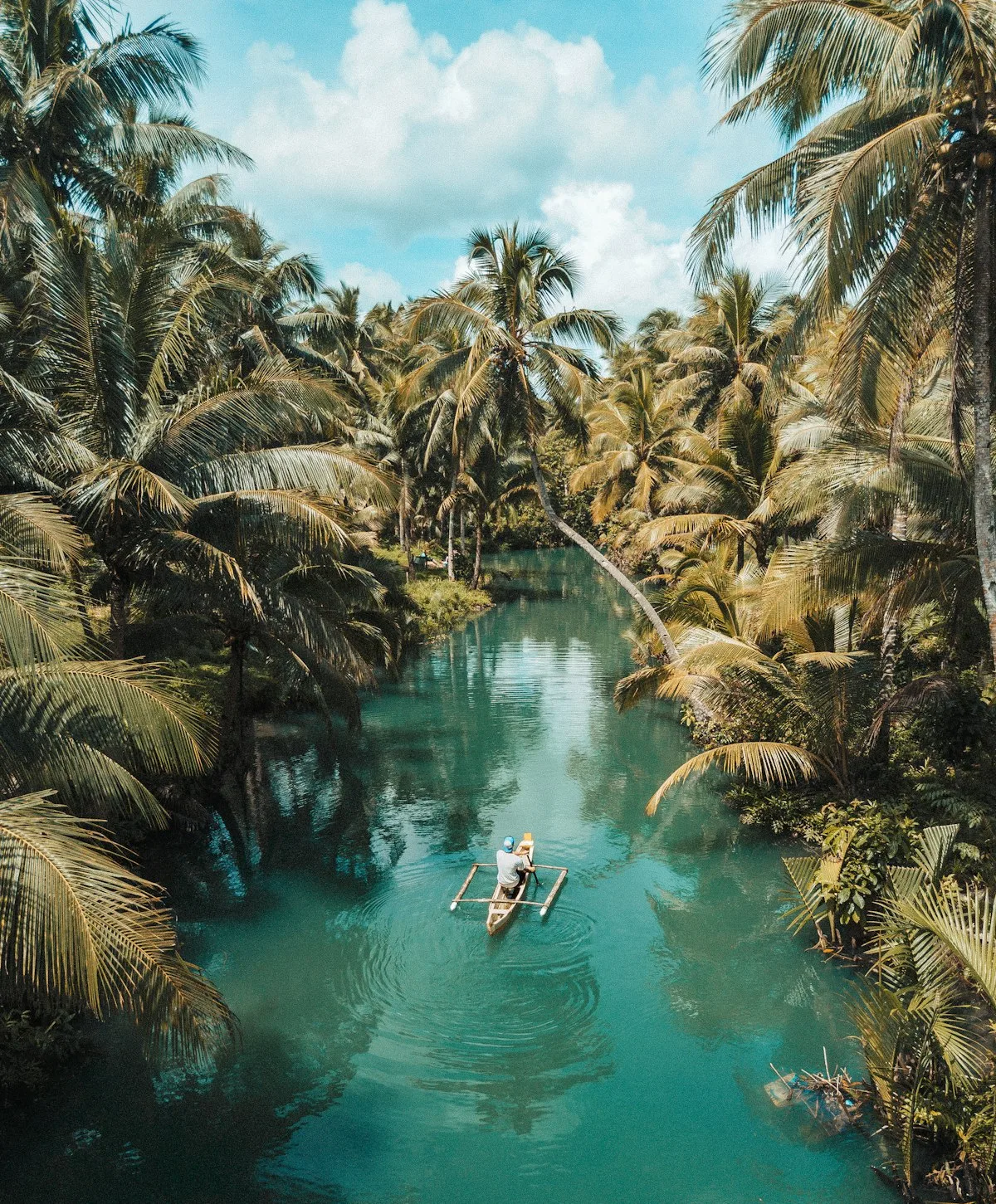 Telaga Waja River rapids with Mount Agung view Bali 2026