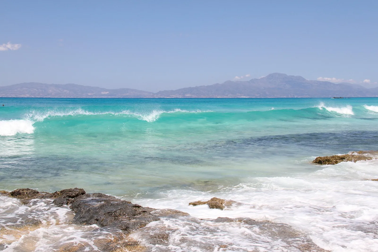 Section 'Southern Crete, Greece: rugged, remote and refreshingly free' — show: south Crete Greece Libyan Sea cliffs remo
