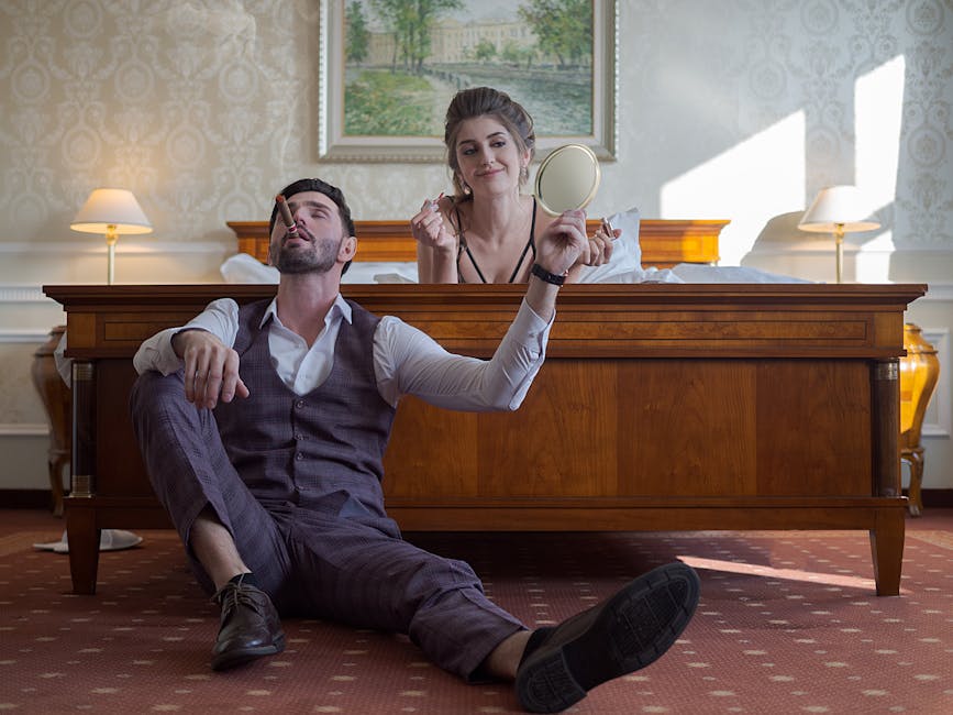 Couple at a stylish European lifestyle hotel — takeover weekend