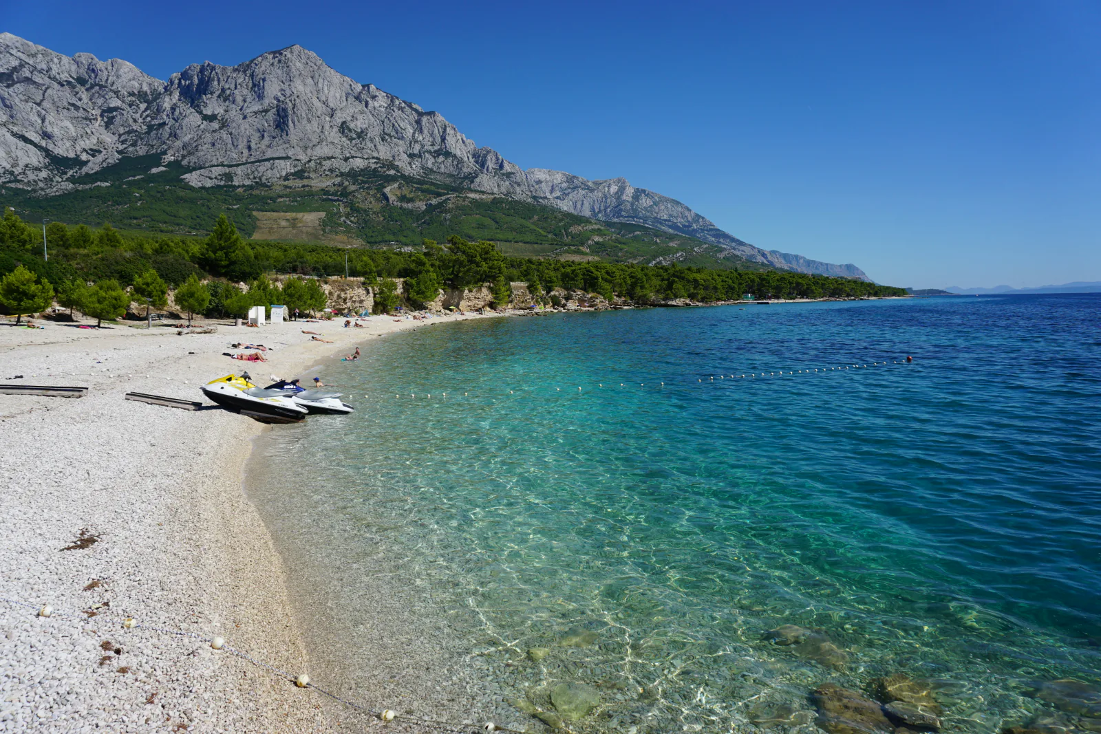 Sunny summer day on a pebble Adriatic beach on the Croatian coast – Best Time to Visit & Beach Etiquette