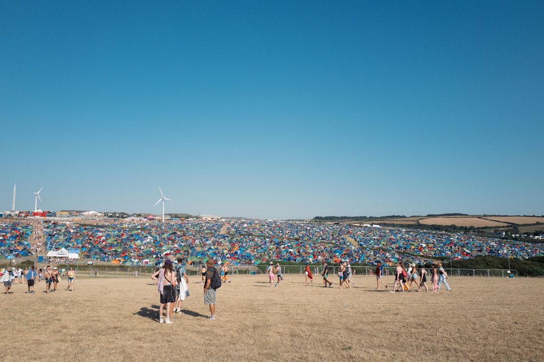 a large crowd of people at a festival – First-Timer Survival Tips