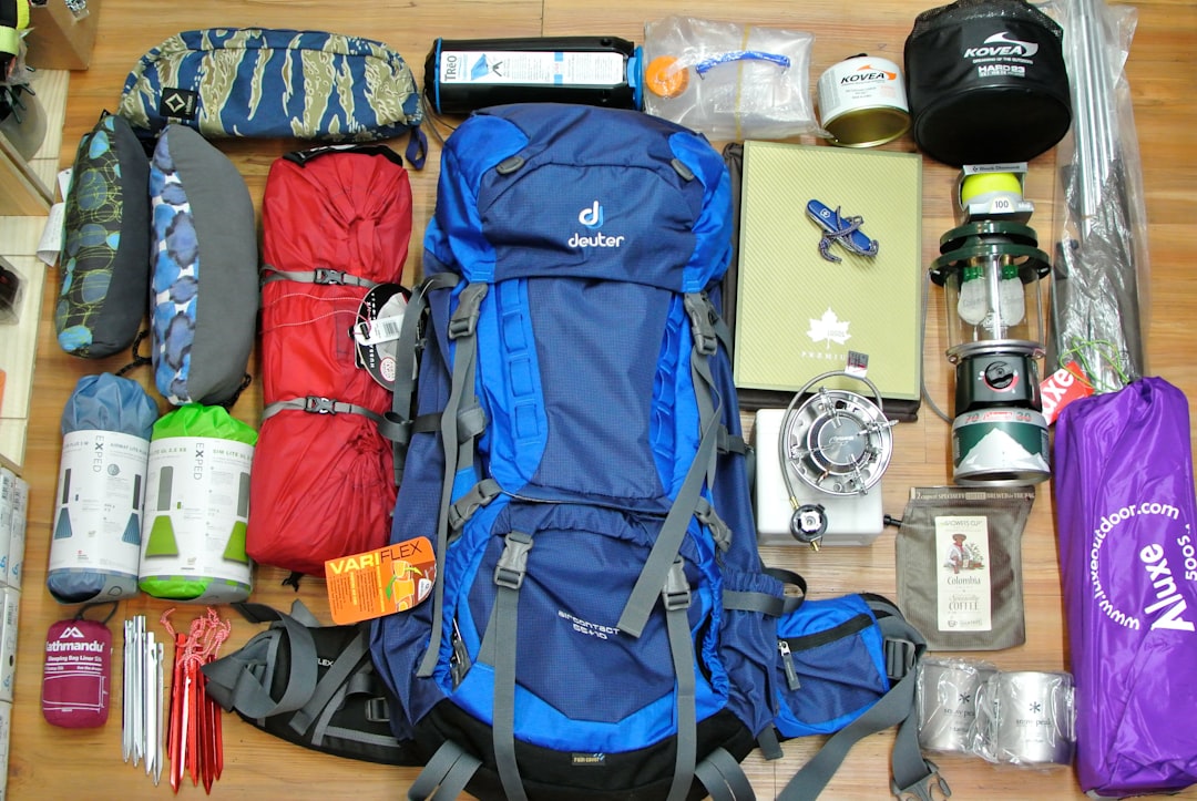 blue and black the north face backpack – Packing and Surviving Boom: Camping, Weather, and Essentials