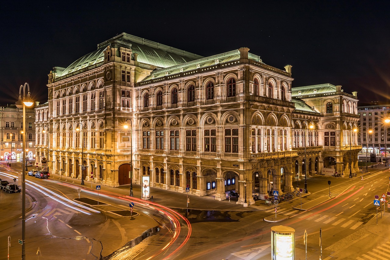 vienna state opera, night, long exposure, city, architecture, building, travel, tourism, vienna, austria, vienna, vienna, vienna, vienna, vienna, austria – How 